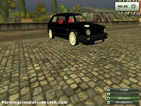 VW Golf II GTI Siyah