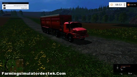 mercedes-kamyon-yama