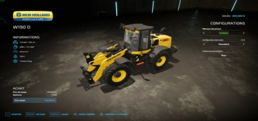 Photo of FS22 New Holland W190 D V1.0